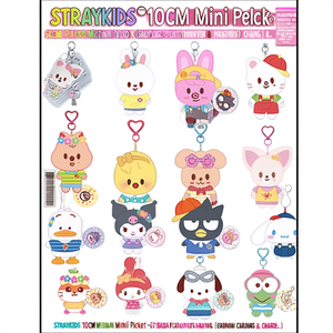 STRAYKIDS 10CM Plush Mini Picket SKZOO X SANRIO CHARACTERS Pendentifs et Breloques Tendance - Product Image 2