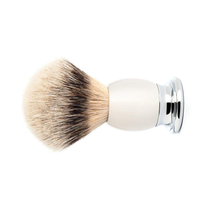 Elegante Brocha de Afeitar TEGRA SURGICAL para Hombre, de Pelo Sintético con Mango de Madera, para Salón y Cuidado de la Barba - Product Image 4