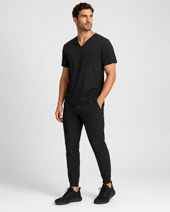 Hospital Uniforms Medical <b>Scrub</b> <b>Sets</b> for Men Customised Uniforms <b>Sets</b> Straight Pants <b>Scrubs</b> Uniform - Product Image 3