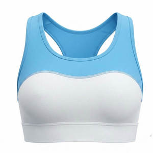 Sportswear Yoga Bra Girls Gym Fitness Wear Bra <b>Top</b> Custom Gym Clothes For Women Backless Sports Bra - Product Image 2