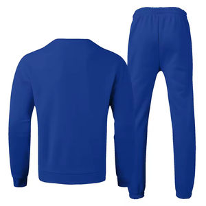 Survêtements de jogging deux pièces pour hommes, entièrement personnalisables, couleur unie, coupe oversize, avec logo, haute qualité et caractéristiques durables - Product Image 5