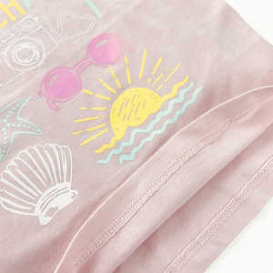 Camiseta de Manga Corta para Niñas, Impresión 3D, Algodón Suave, Venta al Por Mayor, Camiseta de Verano con Diseño Italiano, Logotipo Personalizado - Product Image 5