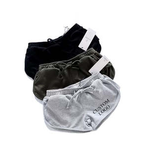 Shorts Casuales de Verano para Mujer con Logotipo Personalizado, Shorts de Algodón de Estilo Urbano a la Moda para Adolescentes y Damas, Pedido al por Mayor - Product Image 3