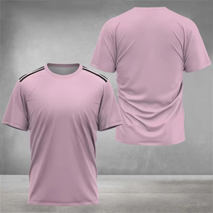 เสื้อยืดกีฬาฤดูร้อนปี 2026 สำหรับผู้ชาย แฟชั่นทันสมัย สตรีทแวร์ พิมพ์ลาย 3 มิติ เสื้อยืดฟิตเนส ทรงหลวม ยืดหยุ่น สวมใส่สบาย - Product Image 5
