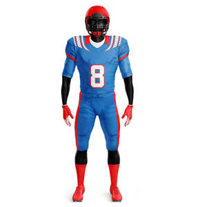 Uniformes de Fútbol Americano Personalizados al por Mayor, Conjunto de Uniforme de Fútbol Americano de Manga Corta, Uniformes Personalizados para Equipos de Pakistán, Camisetas y Pantalones Cortos - Product Image 2