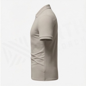 เสื้อโปโลชายคุณภาพสูงแบบสั่งทำพิเศษ คอซิป แขนสั้น ผ้าฝ้าย ระบายอากาศได้ดี เหมาะสำหรับออกกำลังกาย สีสันปรับแต่งได้ - Product Image 3