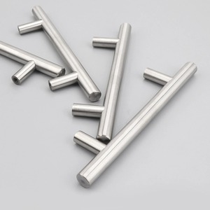 Modern Brass Cabinet Bar <b>Handles</b> Contemporary Kitchen Drawer Pulls Durable Furniture Hardware in Gold <b>Copper</b> Silver Chrome - Product Image 6