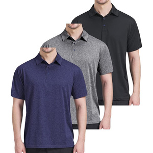Camiseta Polo de Algodón de Primera Calidad para Hombre, Ligera, Transpirable, Cómoda, de Manga Corta, a la Moda, para Venta al por Mayor - Product Image 4