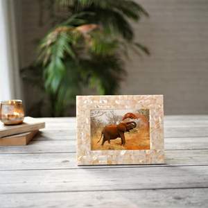 Décoration murale moderne pour maison et bureau Meilleur prix Cadre photo en corne naturelle Cadres décoratifs élégants - Product Image 3