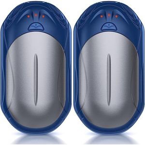 Paquete de 2 Calentadores Eléctricos de Bolsillo Inteligentes con IA Recargables, Calor Seguro de Larga Duración (20 Horas) para Exteriores, Caza Navideña, Calentadores de Manos y Pies, Ideas de Regalo - Product Image 1