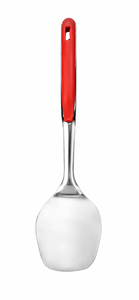 Dheer International Spatule en acier inoxydable de qualité alimentaire 202, grise, légère, compatible lave-vaisselle, pour usage domestique et en restaurant, aspect haut de gamme - Product Image 3