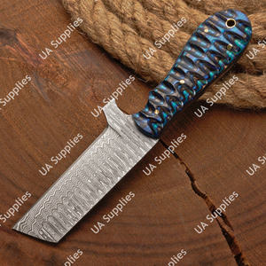 มีดคาวบอยเหล็กดามัสกัสคุณภาพสูงเกรดอุตสาหกรรม ด้ามไม้ สำหรับเอาตัวรอด EDC  แบบ OEM/ODM ปรับแต่งได้ ขายส่ง - Product Image 3