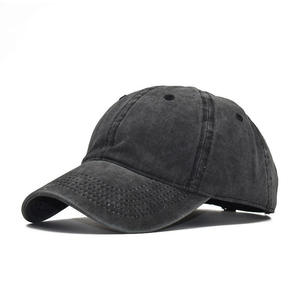 Casquette de baseball unisexe vierge à 6 panneaux, en coton, taille ajustable, visière incurvée, non structurée, prix d'usine, faible MOQ - Product Image 4