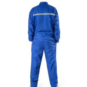 Custom Industrial <b>Work</b> Coverall Polyester Windproof CE Certified Long Lasting Protective Uniform for Factory <b>Construction</b> - Product Image 2