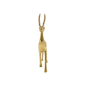 Statue de cerf en laiton, hauteur environ 21 cm, poids environ 840 grammes, idole Vastu pour la mise en place zonale dans la maison et au bureau - Product Image 2