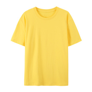 Camiseta de Manga Corta de Algodón Peinado de 230g con Diseño Personalizado Bordado/Estampado OEM, Ajuste Holgado Formal, Anti-Pilling - Product Image 3