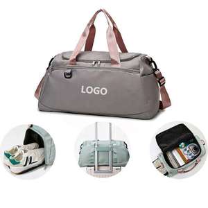 Factory Custom Logo Print Waterproof With Lined Weekend <b>Travel</b> <b>Duffel</b> <b>Bags</b> Unisex Easy Carry Design Foldable Gym Sports <b>Bags</b> OEM - Product Image 2