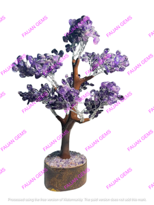 FAIJAN GEMS Arbre en cristal d'améthyste naturelle de qualité supérieure, pierre de guérison, ornement pour la fabrication de bijoux, toutes formes variées, personnalisable - Product Image 3