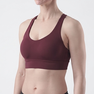 Jolt <b>Bolster</b> Industry High Support Front Logo Printed Athletic Sports Bra Moisture Wicking Fitness Gym Running <b>Yoga</b> Apparel - Product Image 3
