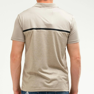 Nueva Camiseta de Golf Elegante para Hombre, Talla Grande, con Logotipo Personalizado, 100% Algodón, Verano, Casual, Secado Rápido, Manga Corta - Product Image 5