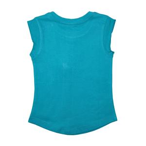 Top transpirable de Hip Hop de algodón sin mangas de verano para niñas personalizado, nueva camisa de punto informal para niños de Bangladesh, apliques bordados - Product Image 4