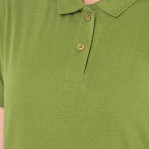 Camisas Casuales para Mujer con Cuello Camisero, Personalizables con Logotipo en Color, Manga Corta, Tejido Jersey Transpirable - Product Image 6