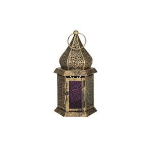 Lanterne marocaine en métal de qualité supérieure pour la décoration de maison de luxe, avec finition artisanale et éclairage élégant - Product Image 1