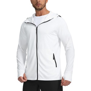 Unisex Lightweight <b>Weatherproof</b> Pullover <b>Jacket</b> Winter Use Durable Fabric UV Protection Zipper Rugged Embroidered Solid - Product Image 2
