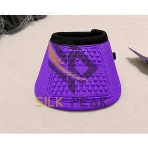 Botas Protectoras para Caballos de Alta Calidad 2026, Color Morado, Tejido de Malla Transpirable, Diseño de Color Sólido, Correa de Velcro con Logotipo - Product Image 2