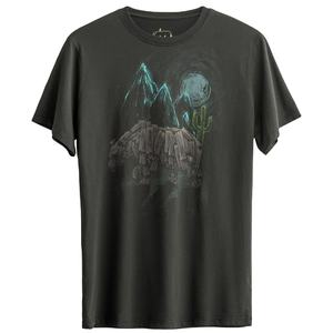 เสื้อยืดผู้ชายผ้าฝ้าย100% ของอินเดียเสื้อยืดลำลองถักแบบระบายอากาศซักไว้ก่อนพิมพ์ลายพิมพ์ลายตามสั่ง - Product Image 5