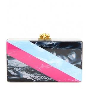 Pochette de soirée en résine écologique haut de gamme pour femmes, accessoires de mode en cristal - Product Image 6