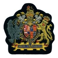 Insignia de rango de escudo cosido bordado de lingotes en 3D, insignias y parches de uniformes de seguridad hechos a mano de alambre de lingotes de alta calidad - Product Image 6