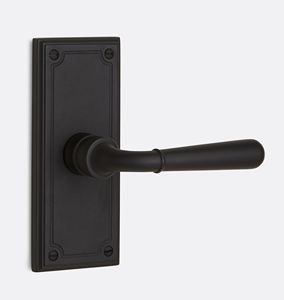Manija de Puerta en Color Latón y Acero para Hogar, Hotel, Restaurante, Personalizable con Herrajes para Puertas de Pasaje y Privacidad - Product Image 5