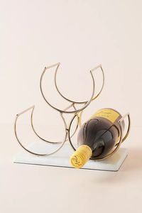 Wine <b>bottle</b> holder wine <b>rack</b> marble base wine <b>rack</b> metal wine holder gold wine <b>rack</b> wine <b>bottle</b> stand wine <b>storage</b> <b>rack</b> tabletop - Product Image 6