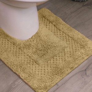 Tapis de bain gaufrés 100 % coton de haute qualité, personnalisables pour hôtels et maisons, serviettes de sol antidérapantes pour spa, plage, voyage, motif uni - Product Image 1