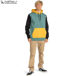 Sudadera con Capucha Personalizada en Color de Contraste, Buen Proveedor, OEM, ODM, Sudadera de Invierno de Alta Calidad con Cordón Ajustable - Product Image 4