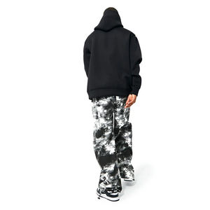 Sweat-shirt à capuche surdimensionné pour homme, couleur unie, avec poche, décontracté, en molleton tricoté, coupe classique, pour l'hiver, 100 % polyester - Product Image 3