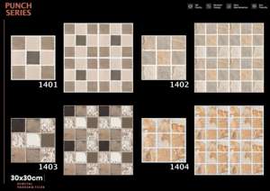 Baldosas de Cerámica para Estacionamiento en Exteriores, Resistentes, Superficie Mate, 300x300mm, 30x30cm, 12x12 Pulgadas, para Proyectos de Estacionamiento - Product Image 2