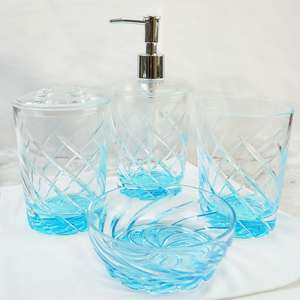 [Holar] Taiwan Made 400ML 13 OZ Tasse à gobelet basse en acrylique en plastique répétable pour salle de bain d'hôtel - Product Image 5