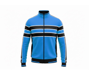 Chaqueta de Calentamiento con Cierre Completo Sublimada para Equipo Profesional, Ropa Deportiva para Correr y Fitness, Cálida, Transpirable y de Secado Rápido |   Tallas Hombre Mujer Juvenil - Product Image 5