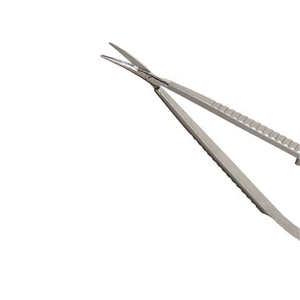 Ciseaux à ressorts droits en argent, à pointe fine, pour ophtalmologie, microchirurgie, instrument chirurgical de précision - Product Image 3