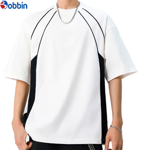 Camiseta Personalizada con Logotipo para Hombre, Talla Grande, Algodón Grueso, Manga Corta, Lisa, Unisex, Personalizable - Product Image 5