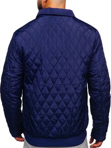 Blouson matelassé d'hiver OEM pour homme, brillant, à capuche amovible, design réversible personnalisé, écologique, en nylon respirant, vente en gros - Product Image 5
