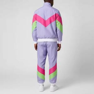 Vêtements de sport pour hommes, ensemble de jogging à motif géométrique, vêtements de fitness athlétiques, ensemble de vêtements de sport personnalisés avec logo - Product Image 2