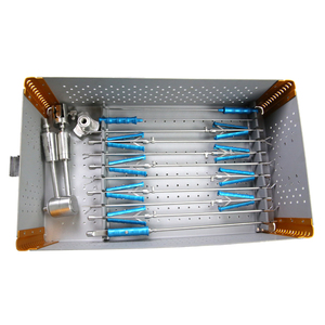 Bandeja de Esterilización Premium de 26.6cm x 53.3cm x 6.3cm con 3 Soportes de Silicona para Instrumentos Médicos – ZETOMEDPRO - Product Image 2