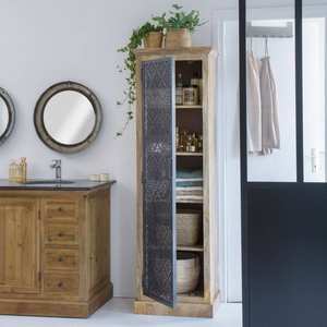 Colonne en bois de manguier Vandana Ultra Aston - Product Image 1