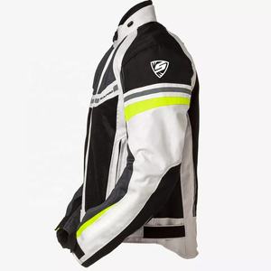 Veste de moto d'été pour hommes avec doublure imperméable détachable Panneaux en maille respirante approuvés CE - Product Image 6