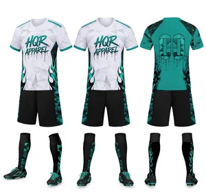 Uniforme de Fútbol Elegante para Equipos, Ajuste Cómodo, Tejido Transpirable y Ecológico, Diseño Ligero, Nombre del Equipo Personalizado, Perfecto para - Product Image 5