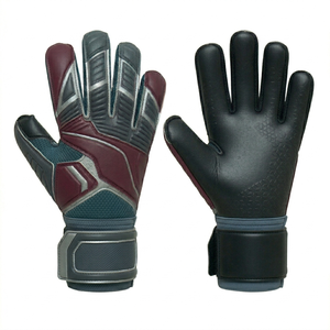 Gants de gardien de but de football durables avec paume en latex à haute adhérence, conception de mouvement flexible, fermeture réglable et performance fiable - Product Image 2