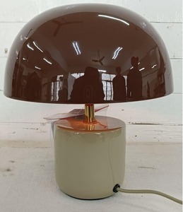 Modern Wicker & Matte <b>Black</b> Table Lamp tightly woven natural wicker <b>shade</b> set atop a clean matte <b>black</b> metal stem and circular - Product Image 4